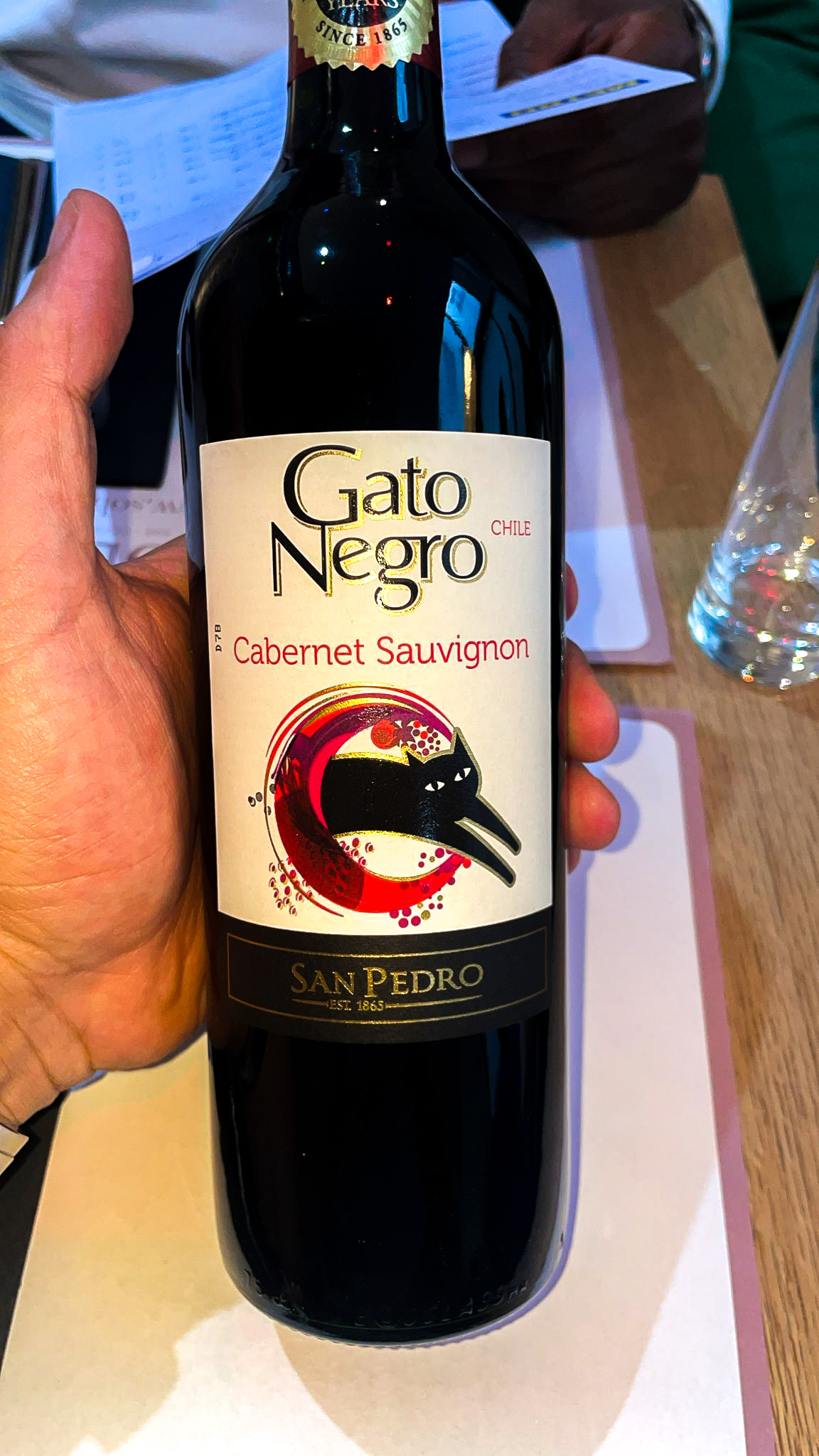 Vino Tinto Gato Negro Varietal Cabernet