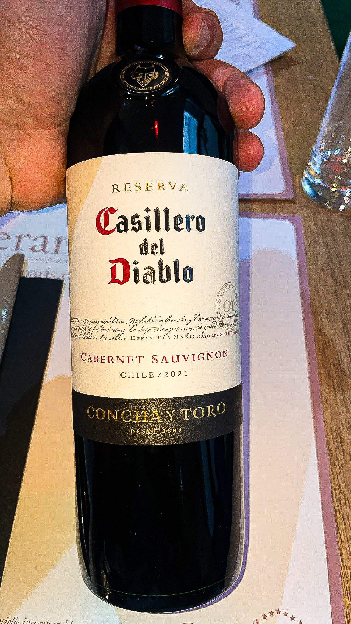 casillero del diablo cabernet sauvignon